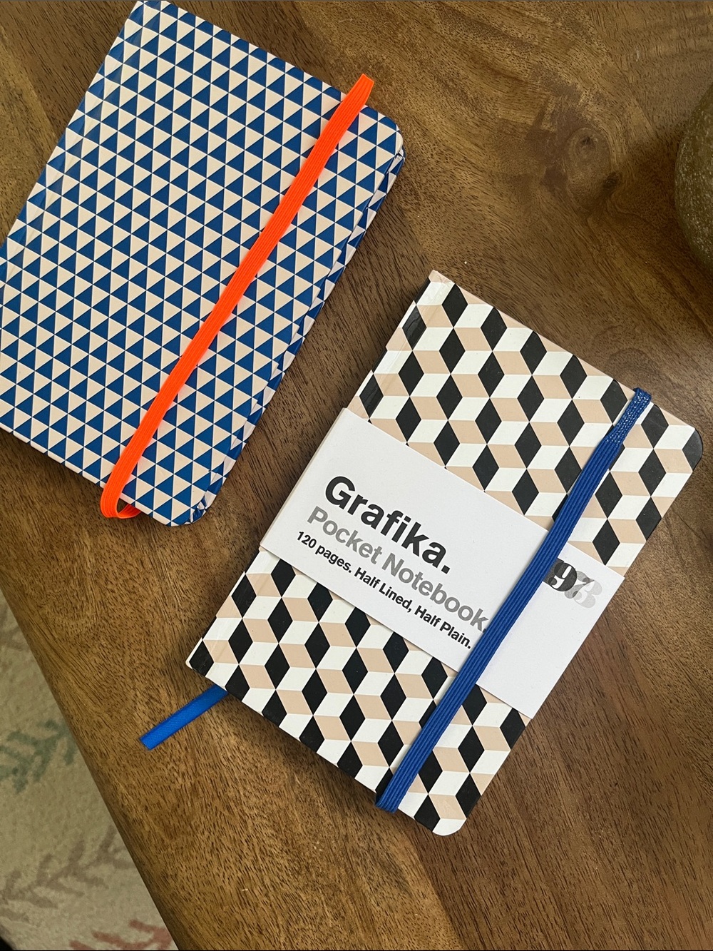 NEW Grafika Hardbound Pocket Notebook Journals (2)